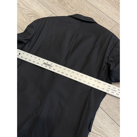 Ralph Ralph Lauren Dillards Blazer Mens 44R Black Single Breasted Wool Canada - Picture 10 of 10